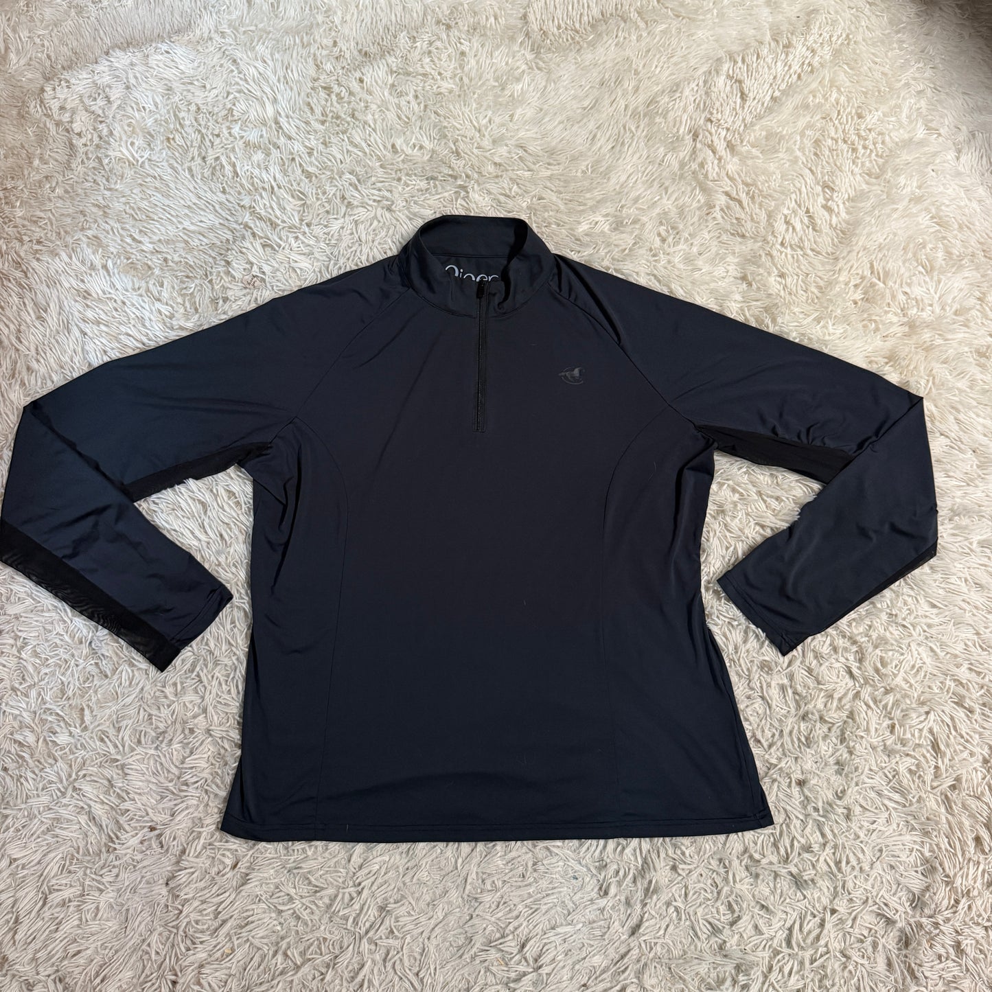 Women’s XXL Black Smartpak Long Sleeve Horseback Riding Sunshirt