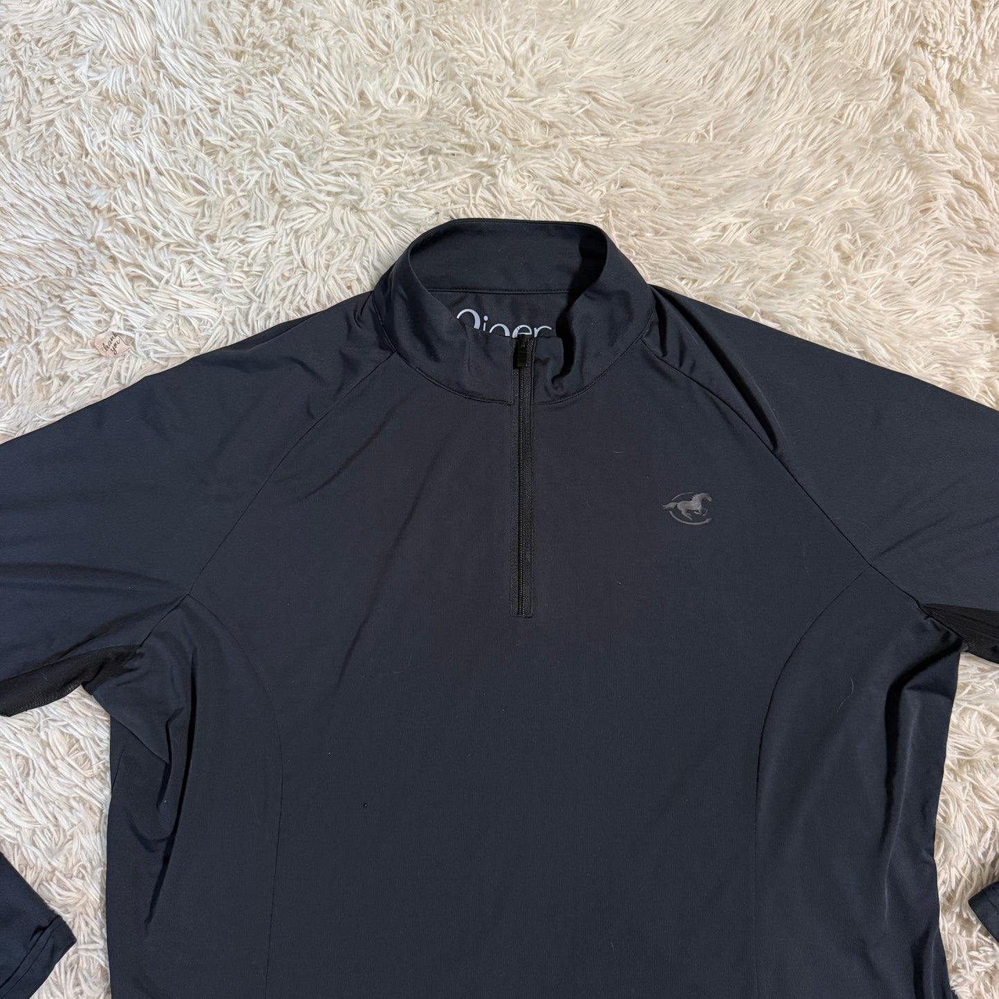 Women’s XXL Black Smartpak Long Sleeve Horseback Riding Sunshirt