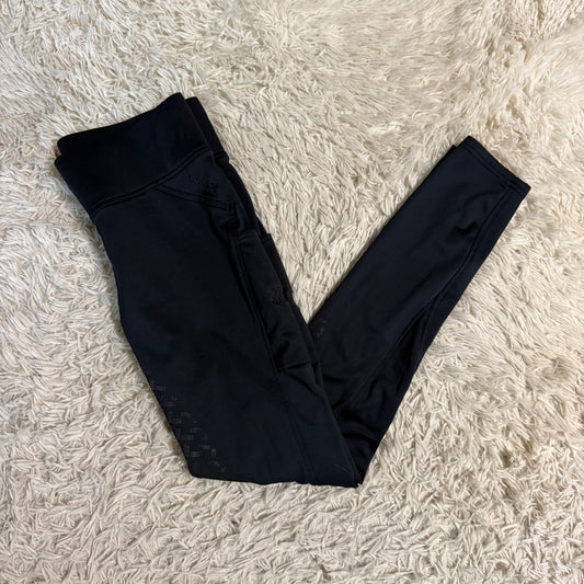 Women’s Large Black Equestrian Brands Full Seat Horseback Riding Tights