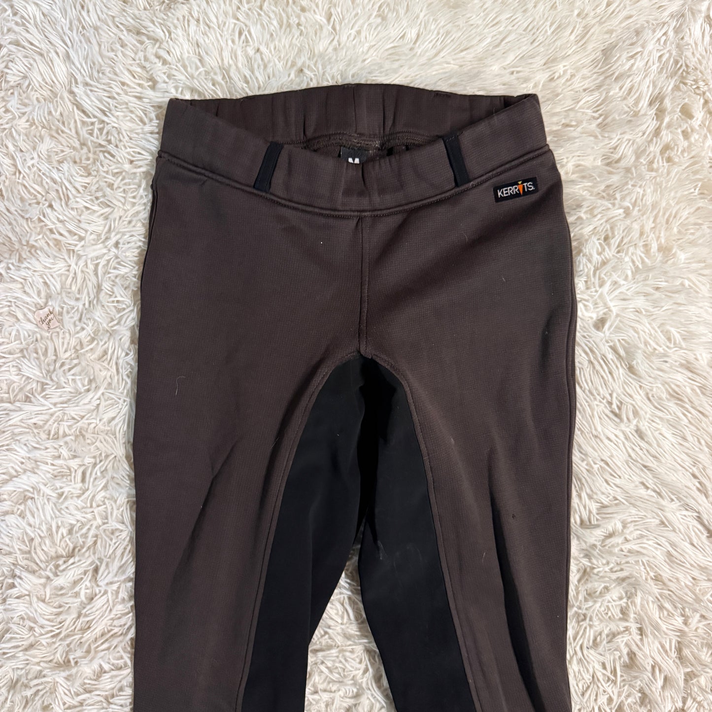 Women’s Medium Brown Kerrits Full Seat Horseback Riding Winter Tights