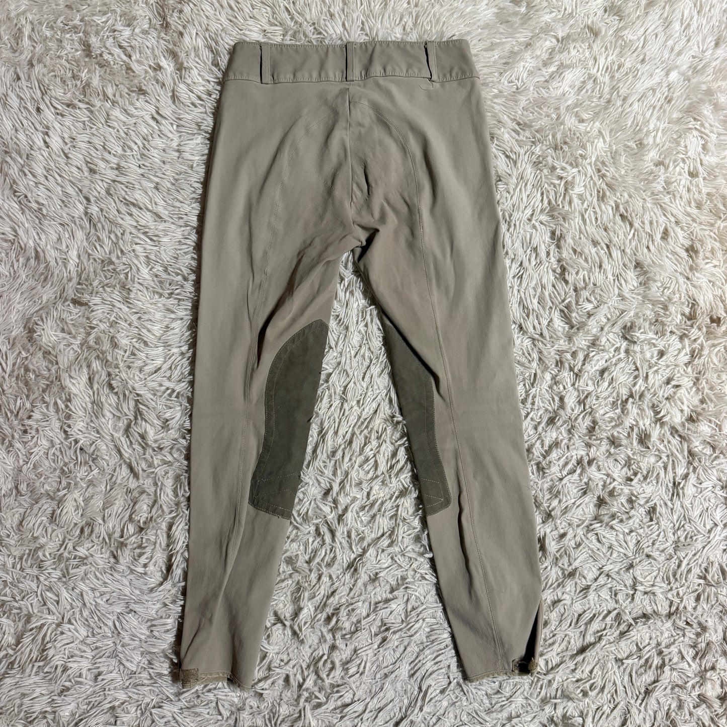 Women’s Size 24R Tan Tailored Sportsman Knee Patch Horseback Riding Breeches