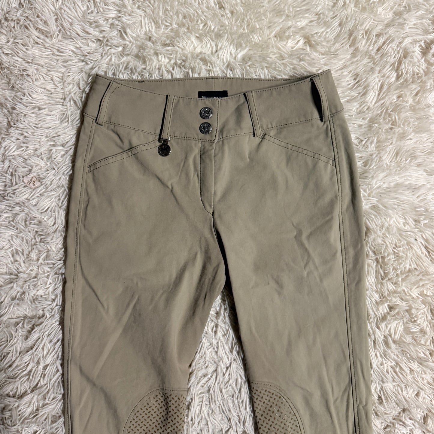 Women’s Size 26R Tan Pikeur Knee Patch Horseback Riding Breeches