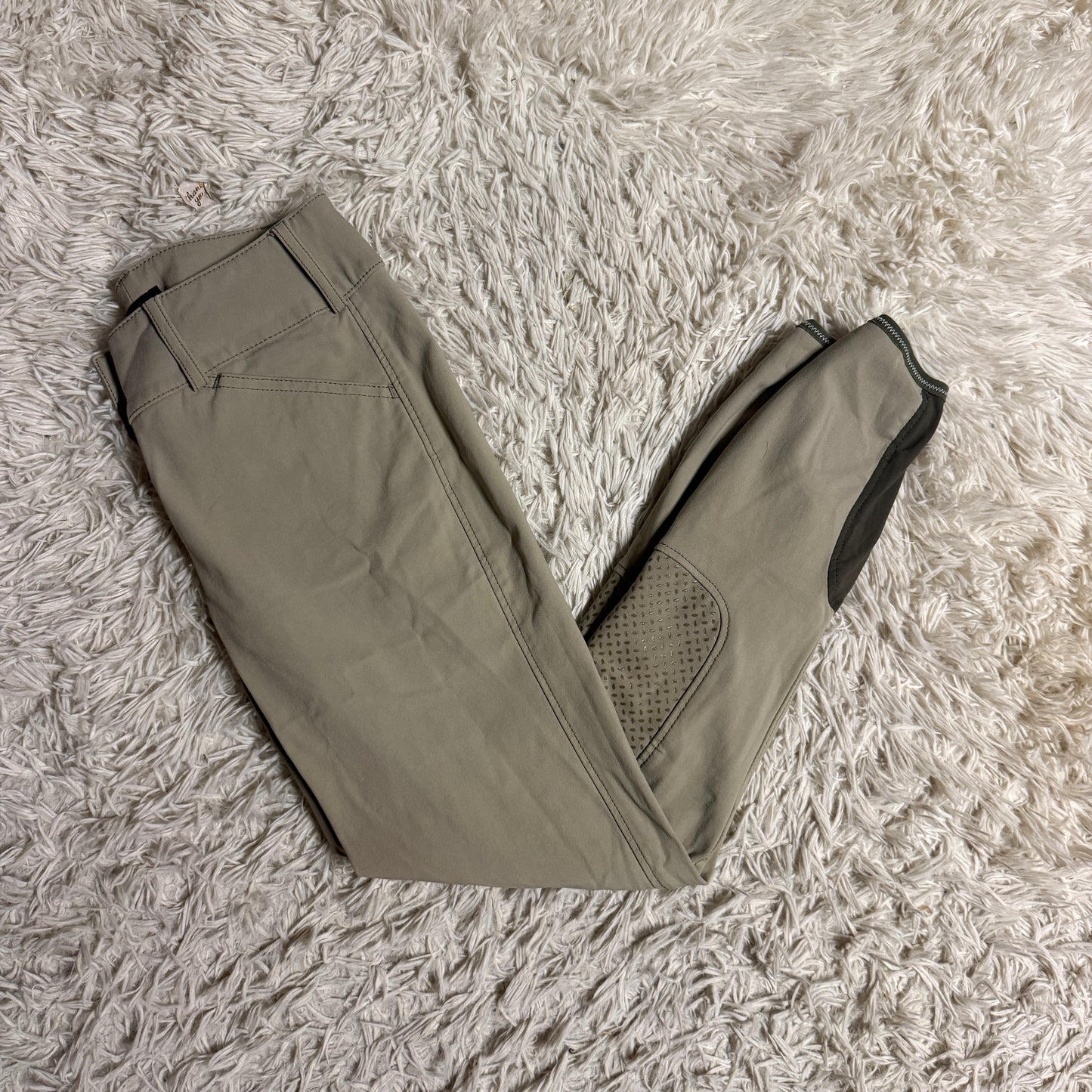 Women’s Size 26R Tan Pikeur Knee Patch Horseback Riding Breeches