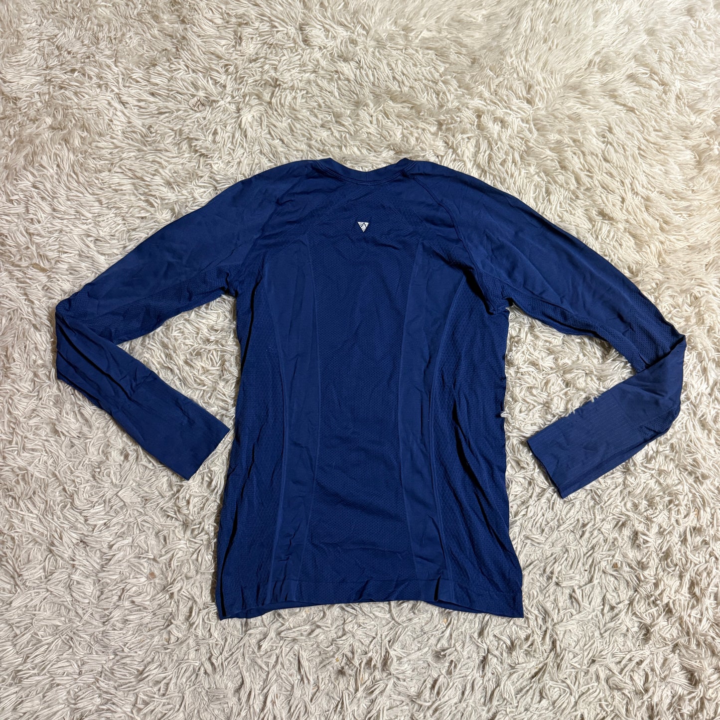 Women’s Medium Blue Anique Long Sleeve Horseback Riding Sunshirt