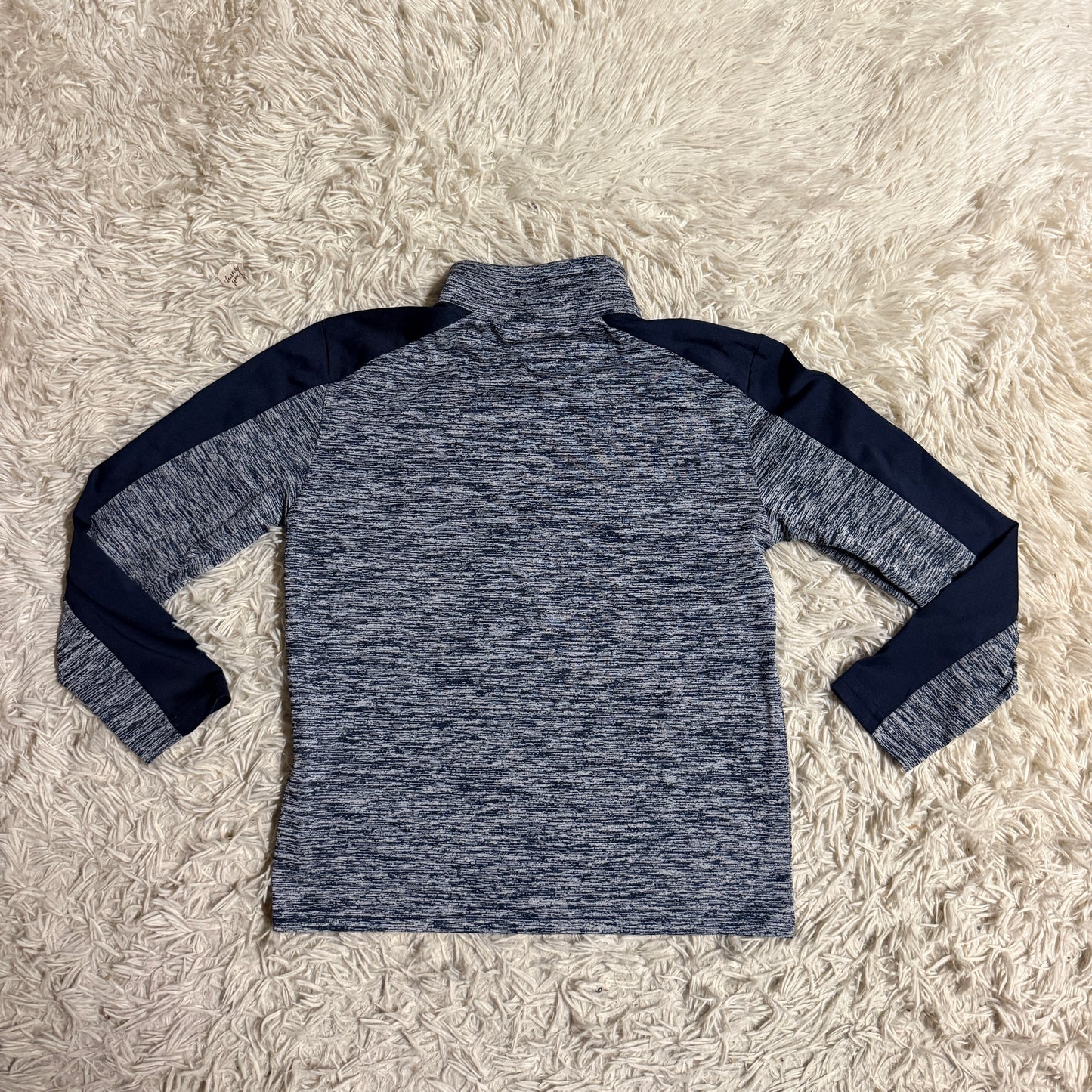 Child’s Medium Navy Sport-Tek Long Sleeve Horseback Riding Pony Finals Sunshirt