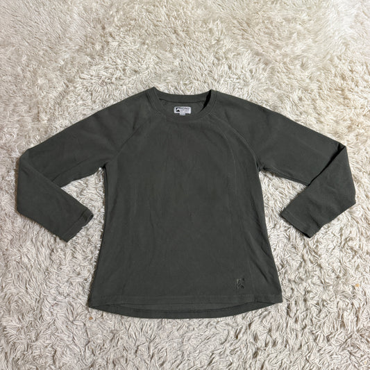 Women’s Medium Grey Riding Sport Long Sleeve Horseback Riding Sweater