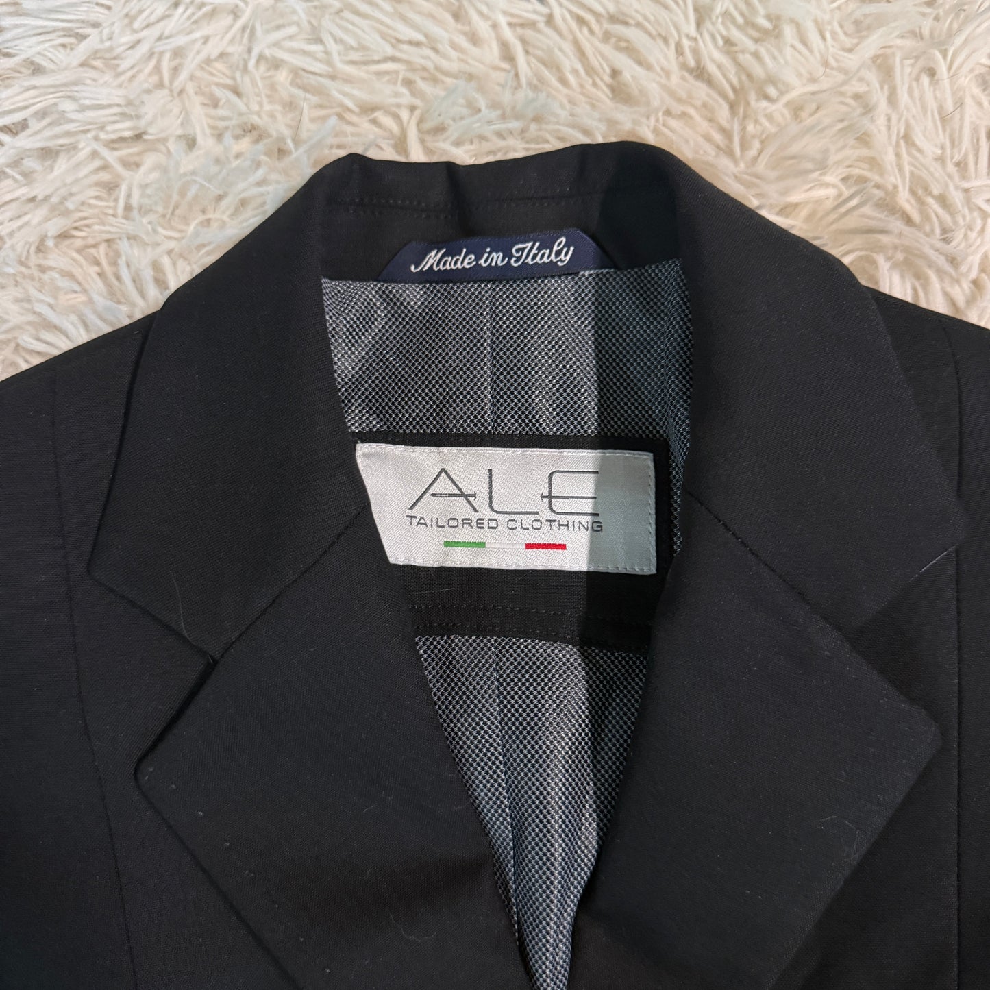 Women’s Size IT38 Black Alessandro Albanese ALE Horseback Riding Show Coat