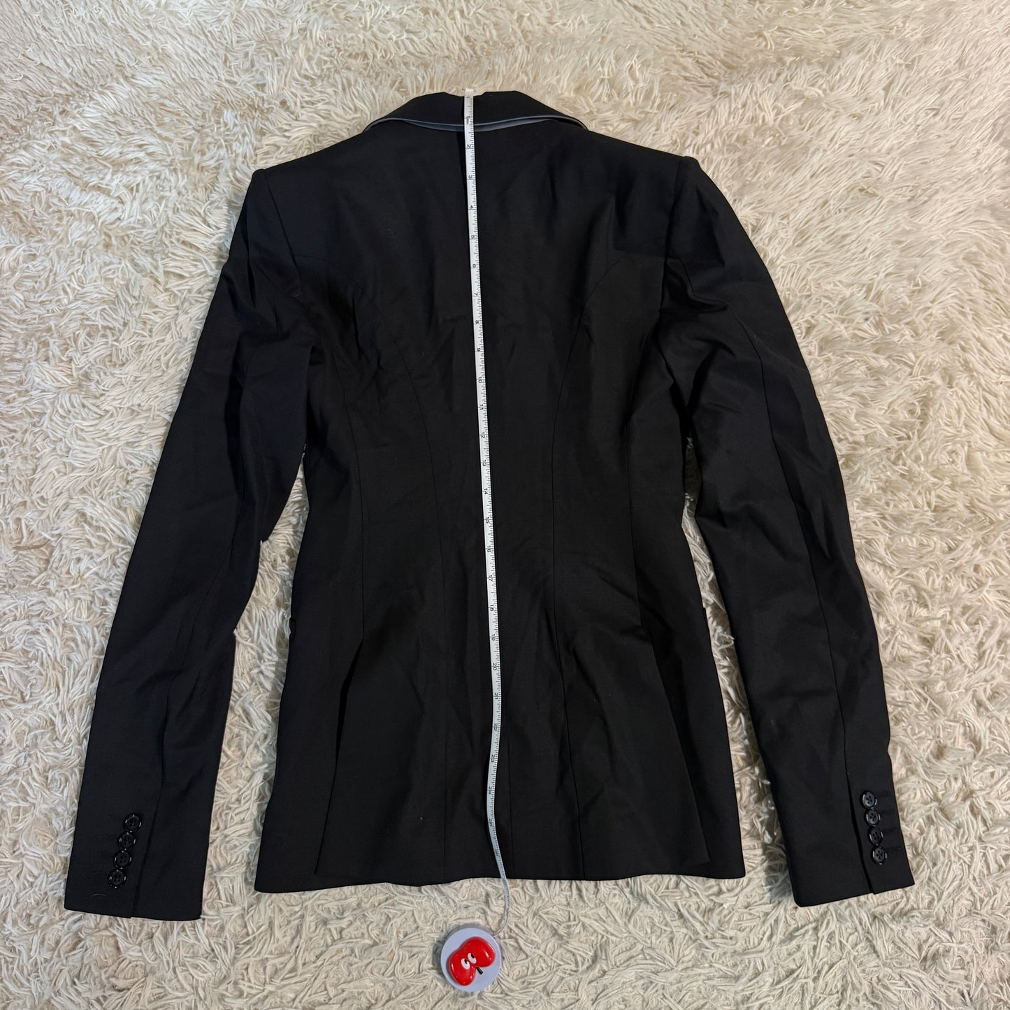 Women’s Size IT38 Black Alessandro Albanese ALE Horseback Riding Show Coat