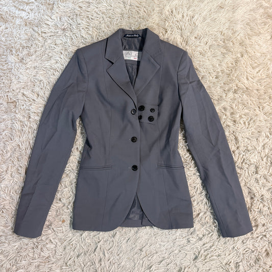 Women’s Size IT38 Grey Alessandro Albanese ALE Horseback Riding Show Coat
