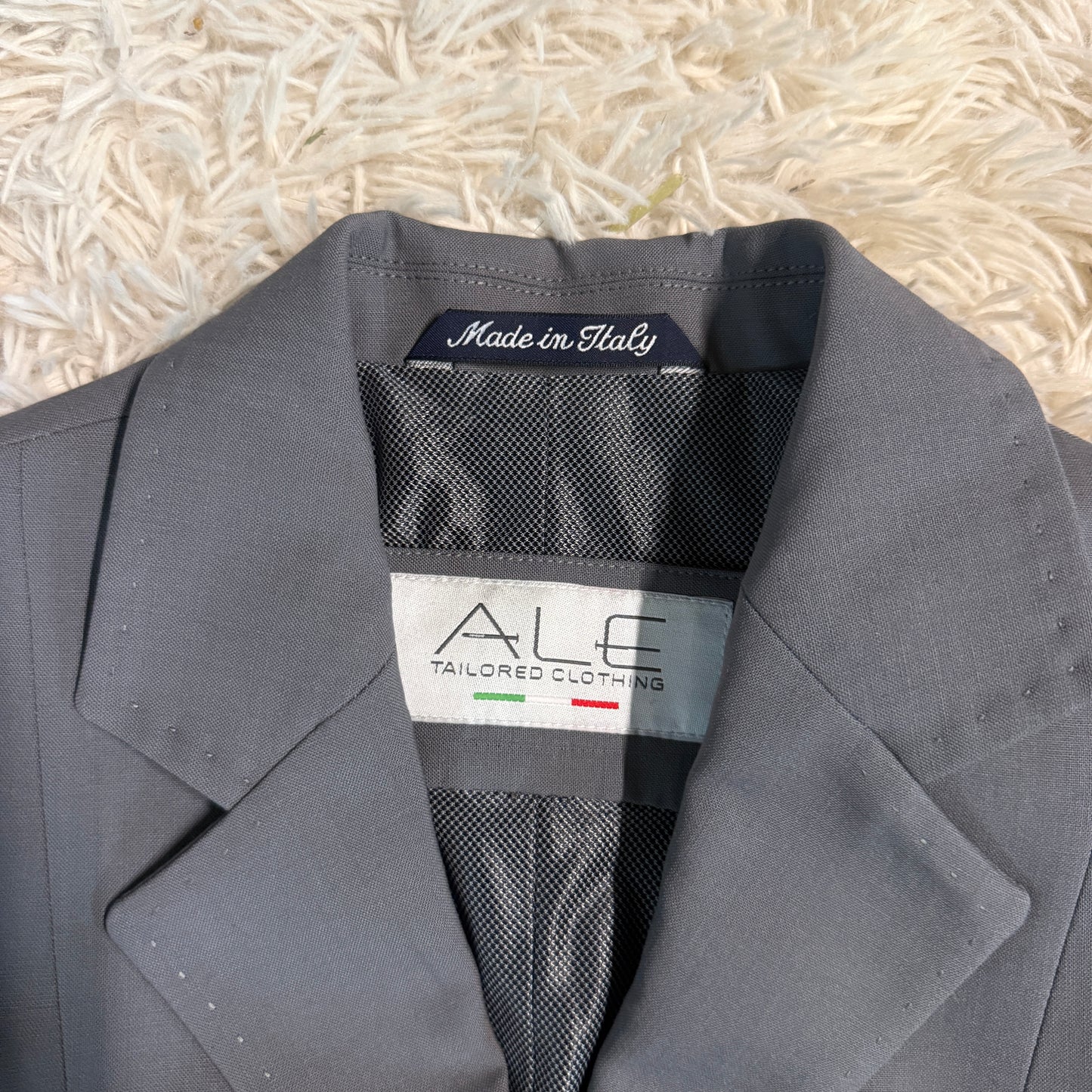 Women’s Size IT38 Grey Alessandro Albanese ALE Horseback Riding Show Coat