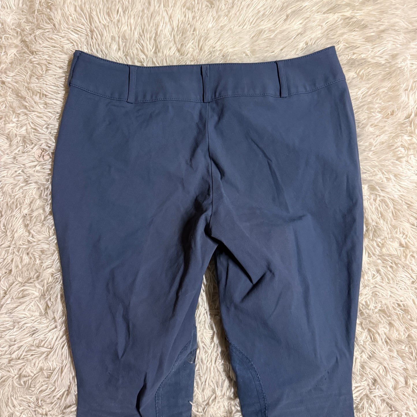 Women’s Size 34R Blue Pikeur Knee Patch Horseback Riding Breeches