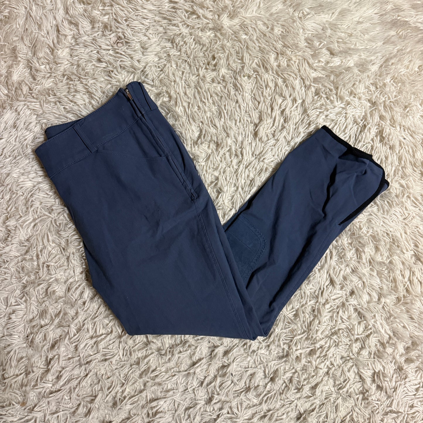 Women’s Size 34R Blue Pikeur Knee Patch Horseback Riding Breeches
