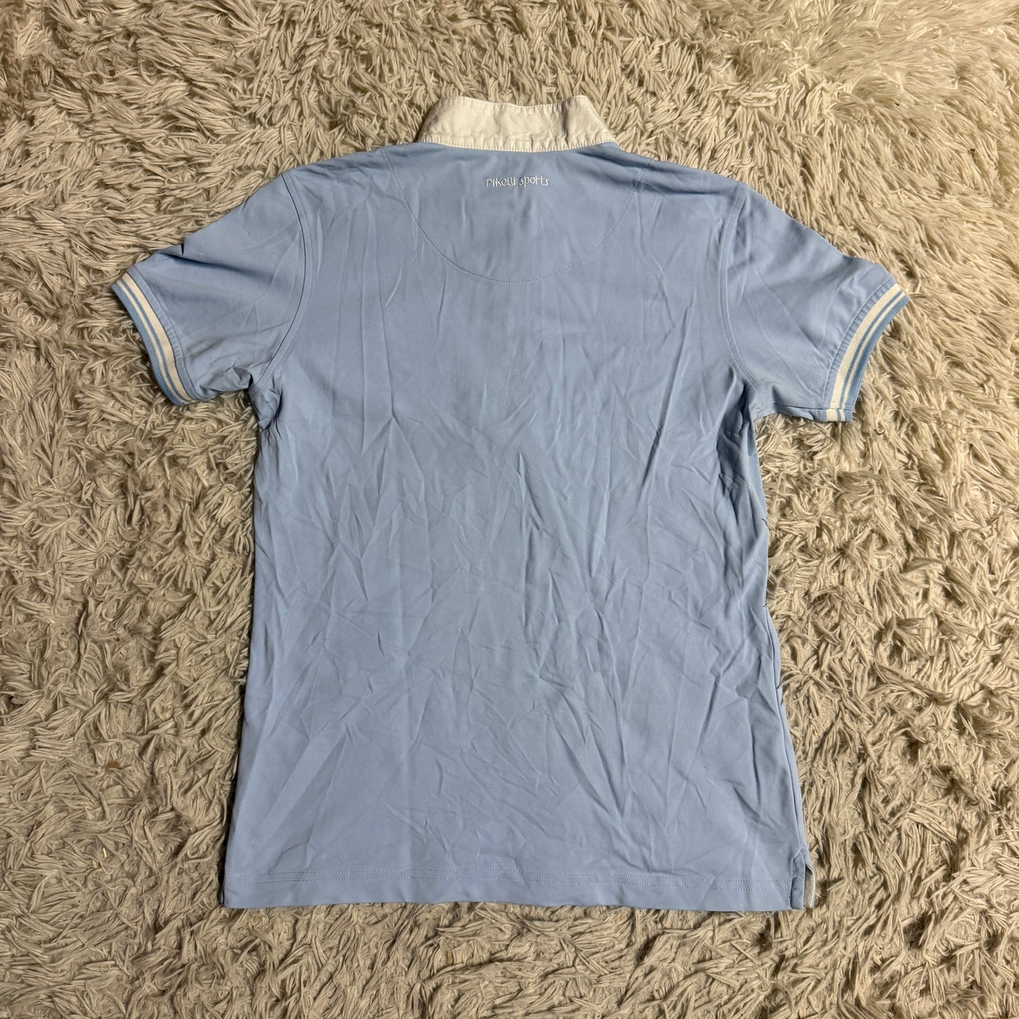 Women’s Small (GER 36) Blue Pikeur Short Sleeve Horseback Riding Shirt