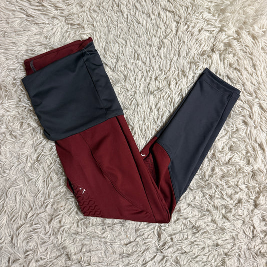 Women’s Small Red EQUO Knee Patch Horseback Riding Tights