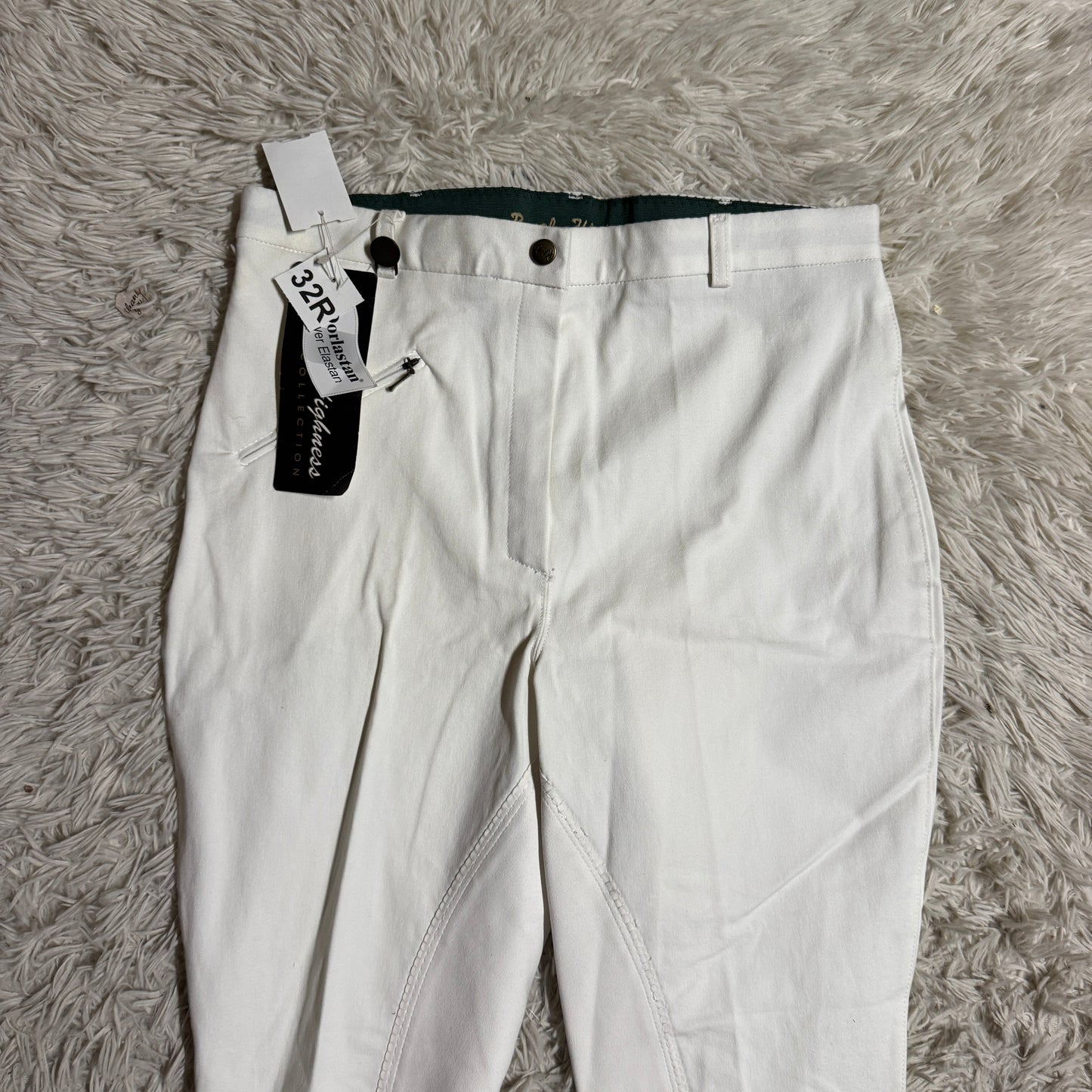 New Women’s Size 32R White Royal Highness Full Seat Horseback Riding Breeches