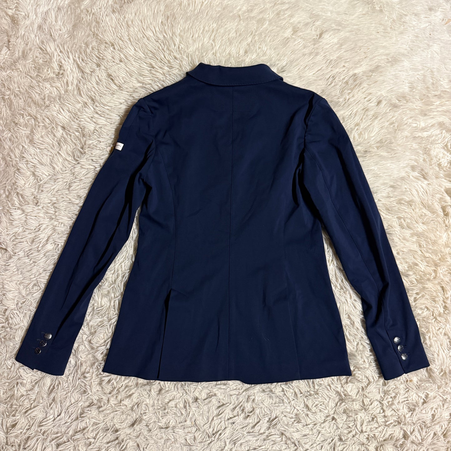Women’s Size IT44 Navy Animo Donna Horseback Riding Show Coat