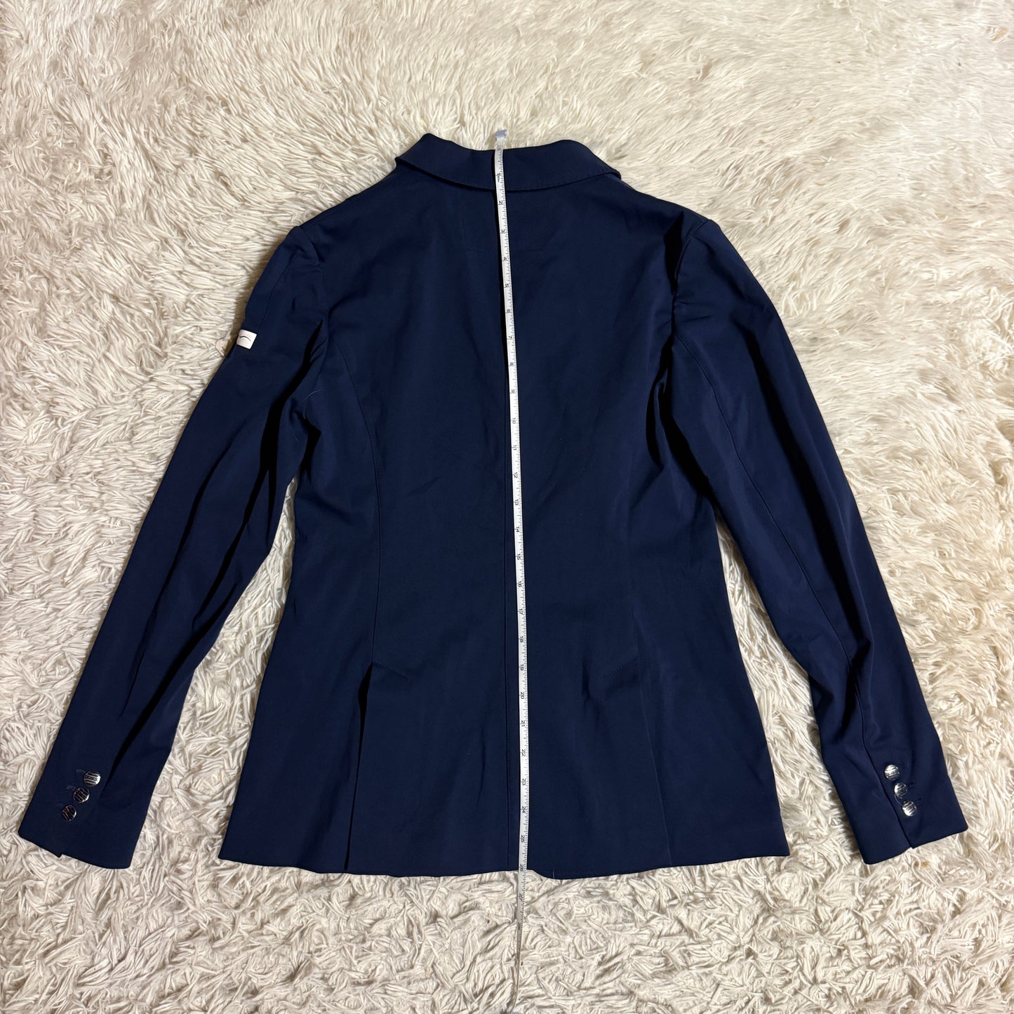 Women’s Size IT44 Navy Animo Donna Horseback Riding Show Coat