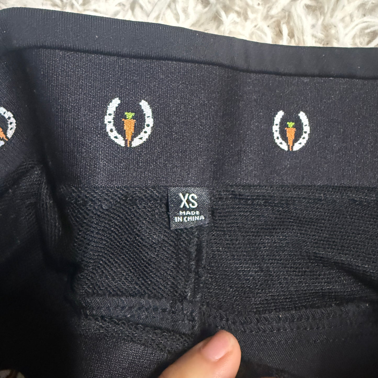 Women’s XS Black Kerrits Full Seat Horseback Riding Tights