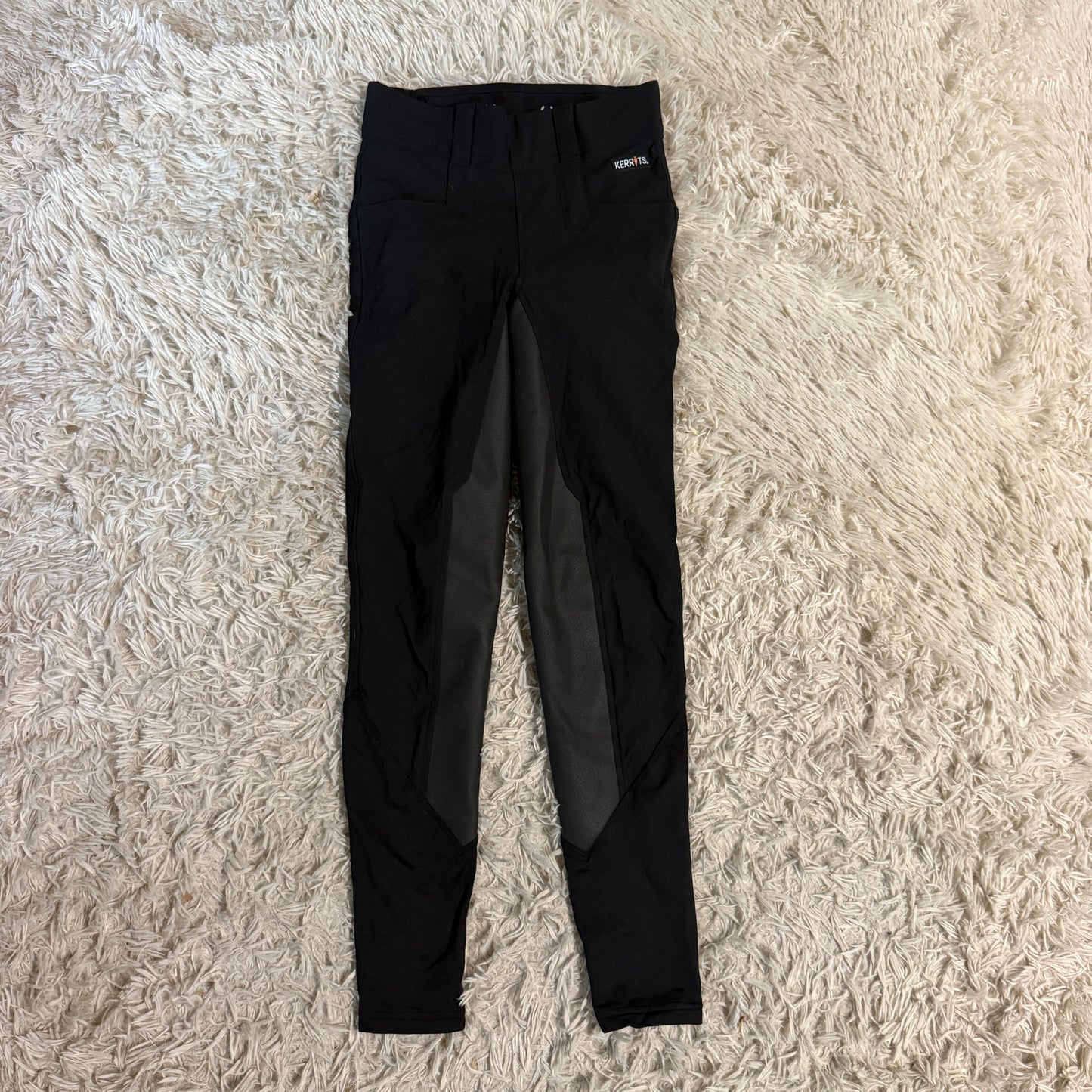 Women’s XS Black Kerrits Full Seat Horseback Riding Tights
