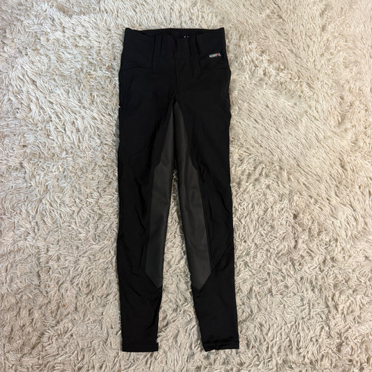 Women’s XS Black Kerrits Full Seat Horseback Riding Tights