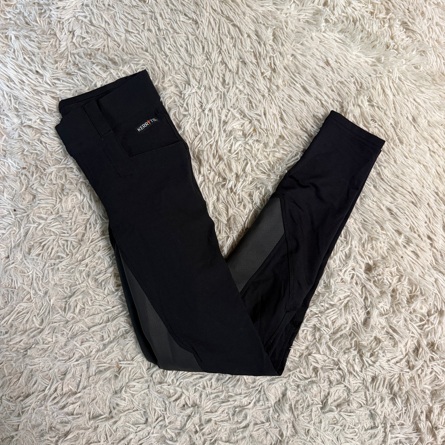Women’s XS Black Kerrits Full Seat Horseback Riding Tights