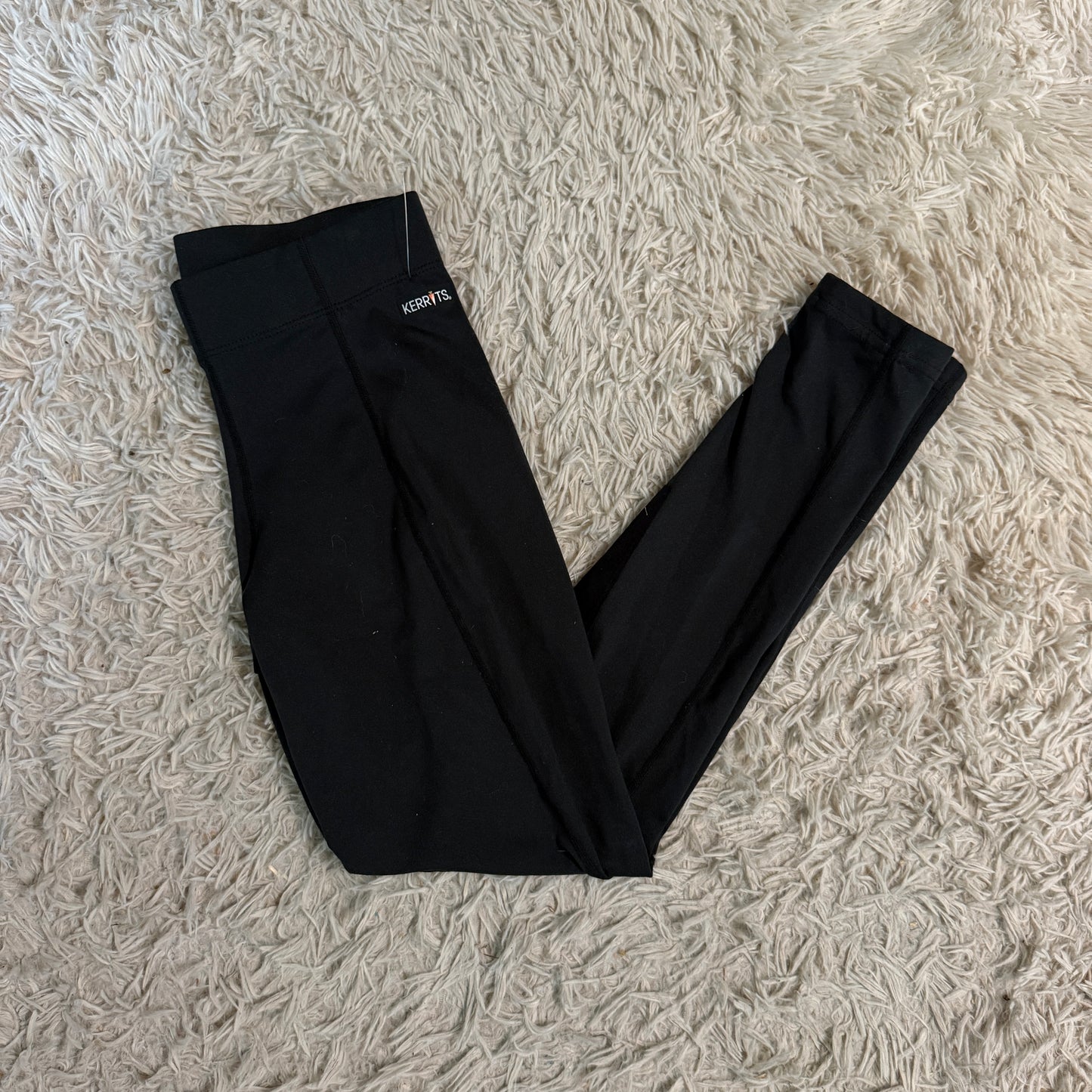 Women’s Medium Black Kerrits Knee Patch Horseback Riding Breeches