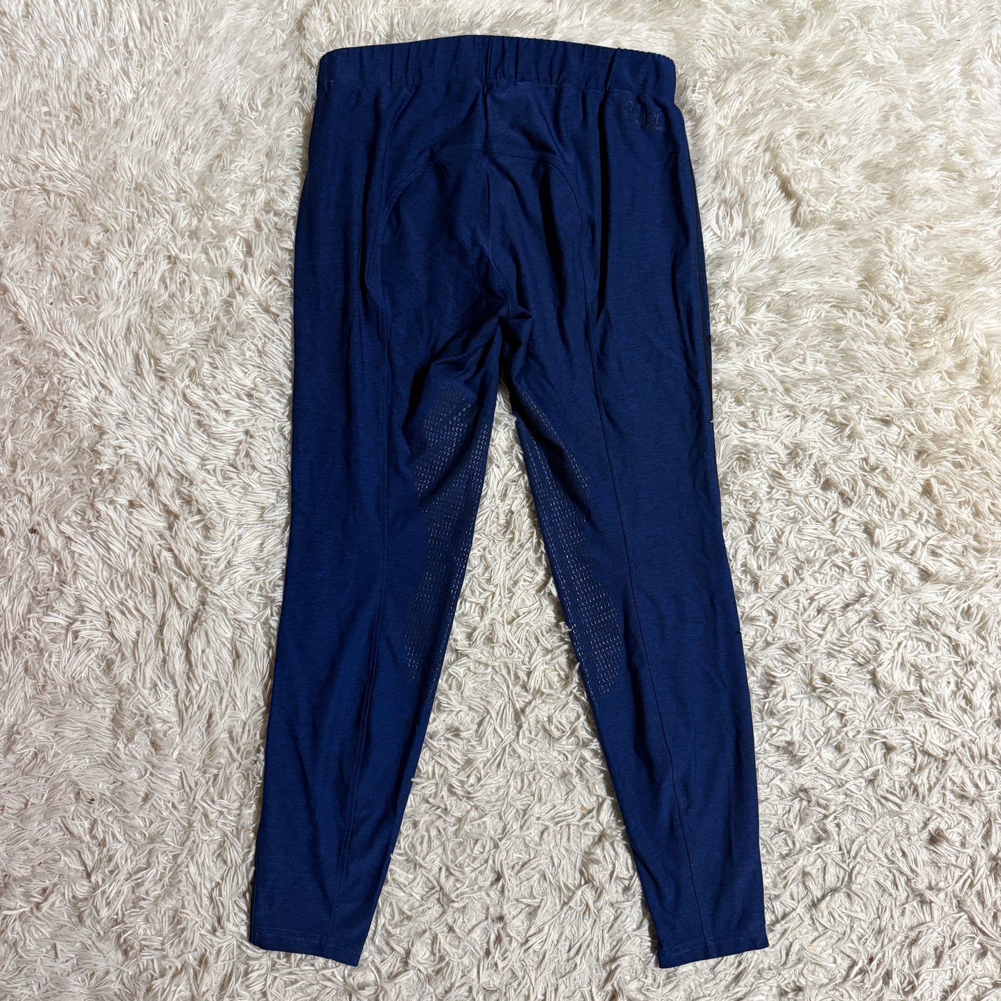 Women’s XL Blue Smartpak Knee Patch Horseback Riding Tights