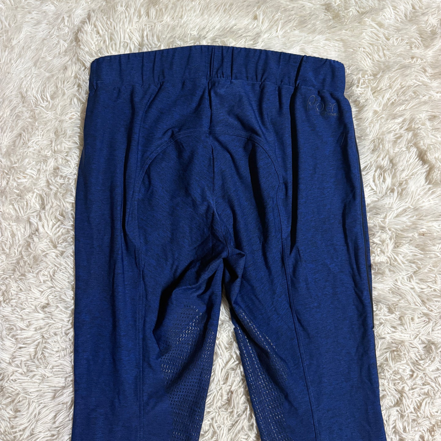 Women’s XL Blue Smartpak Knee Patch Horseback Riding Tights